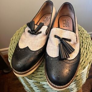 Miz Mooz New York Leather Slip-on Loafers - 6.5/37